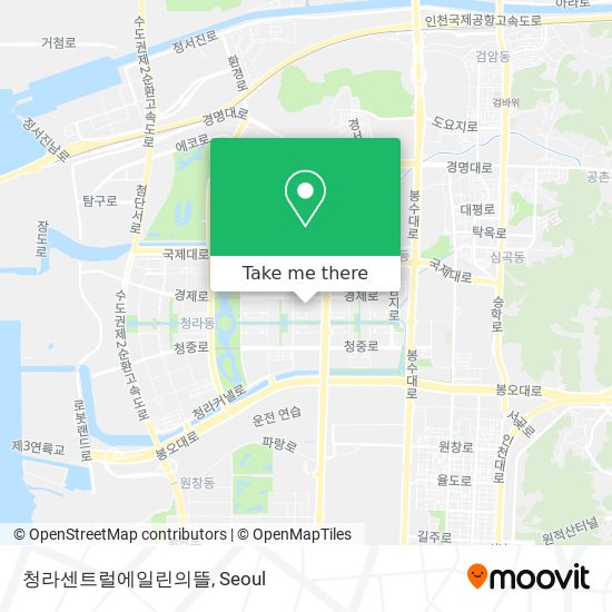 청라센트럴에일린의뜰 map