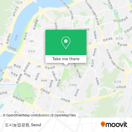 도시농업공원 map