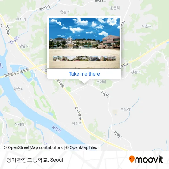 경기관광고등학교 map