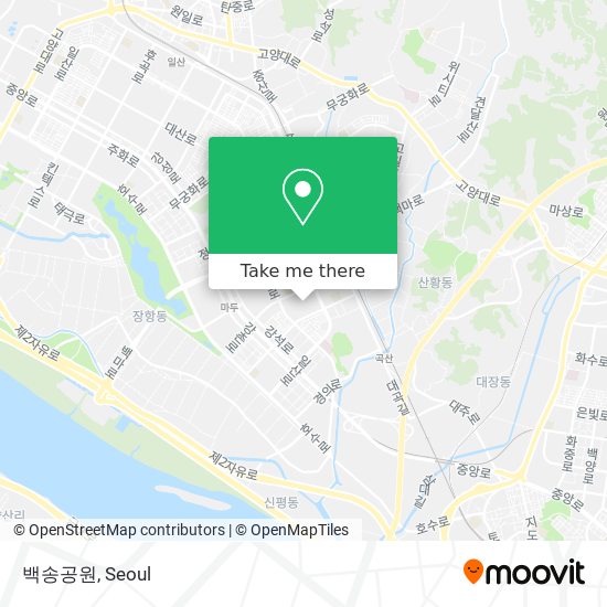 백송공원 map