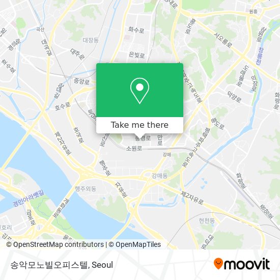 송악모노빌오피스텔 map