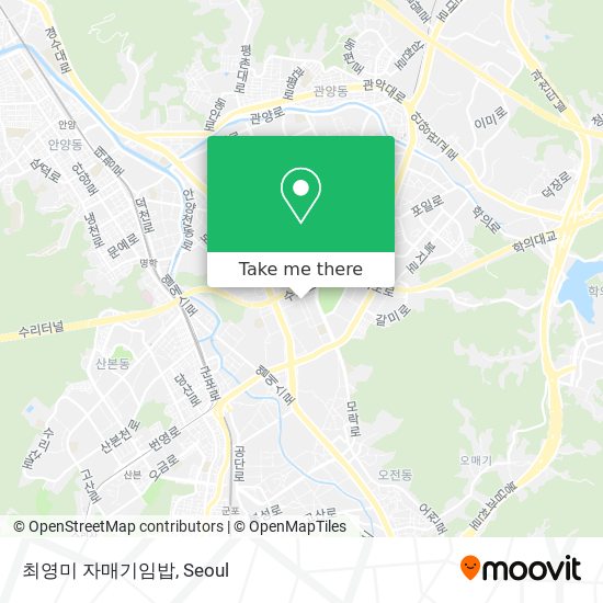 최영미 자매기임밥 map