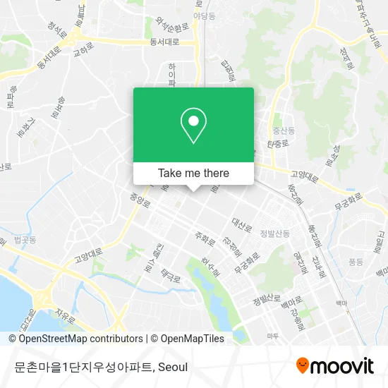 문촌마을1단지우성아파트 map