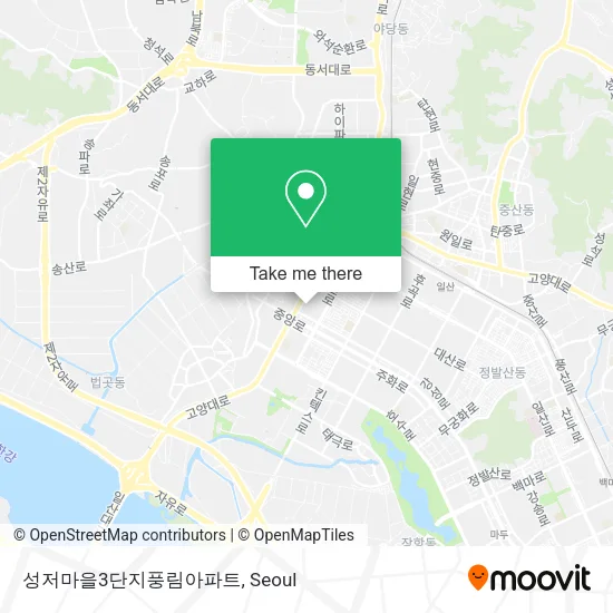 성저마을3단지풍림아파트 map