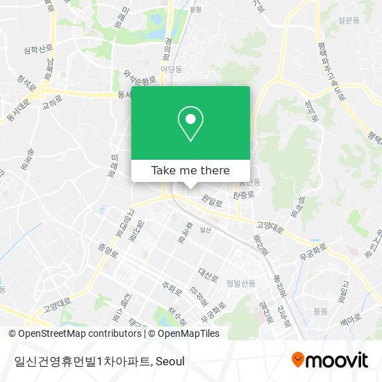 일신건영휴먼빌1차아파트 map