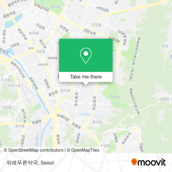 위례푸른약국 map