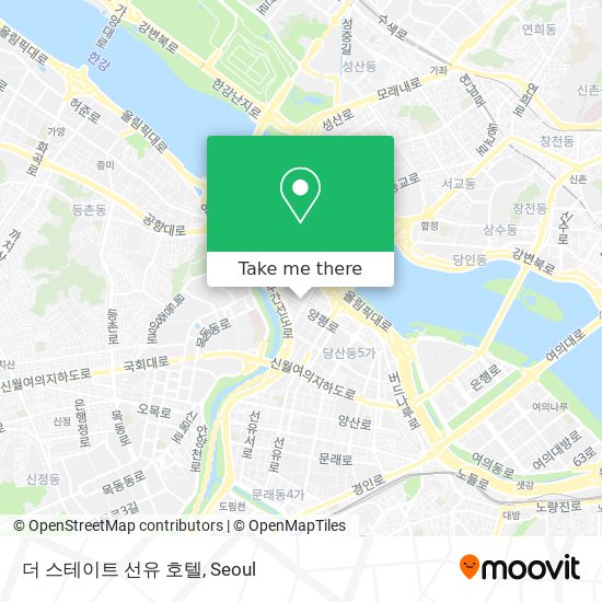 더 스테이트 선유 호텔 map