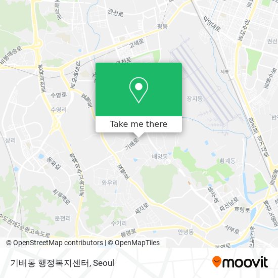 기배동 행정복지센터 map