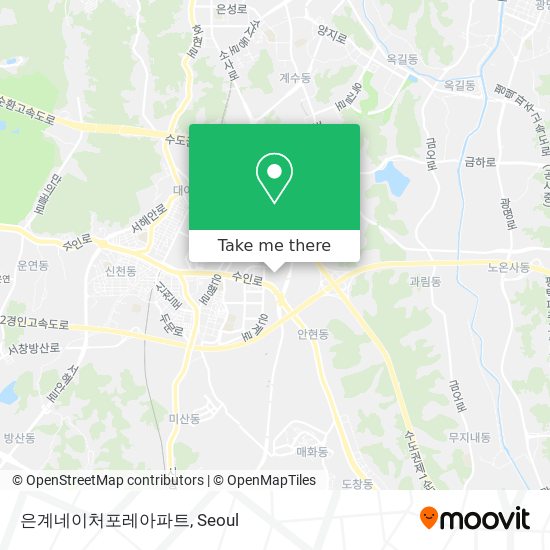 은계네이처포레아파트 map