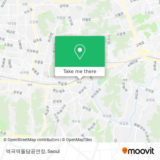 역곡역돌담공연장 map