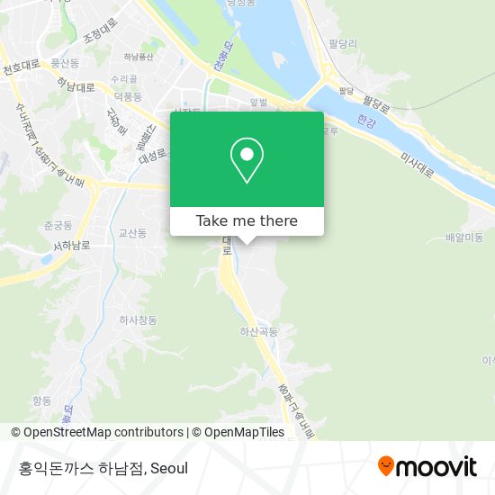 홍익돈까스 하남점 map