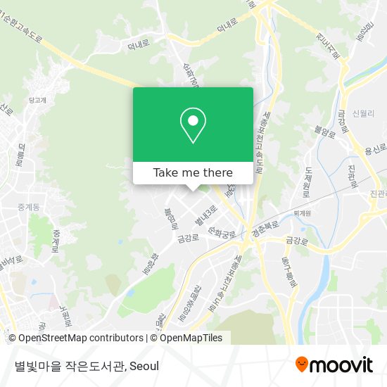 별빛마을 작은도서관 map