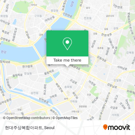 현대주상복합아파트 map