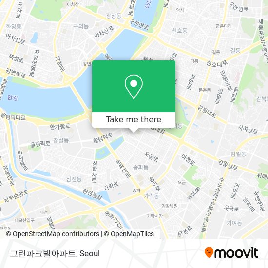 그린파크빌아파트 map