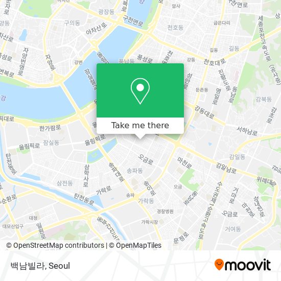 백남빌라 map
