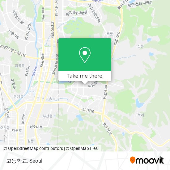 고등학교 map