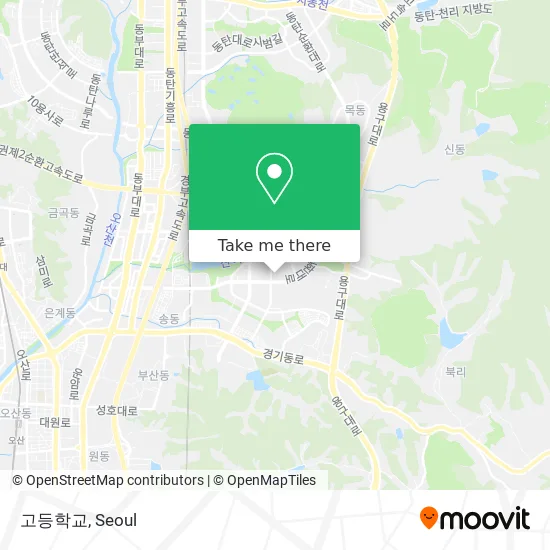 고등학교 map