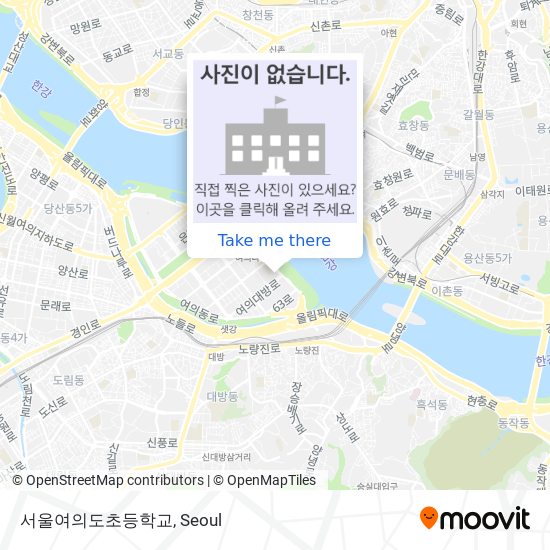 서울여의도초등학교 map