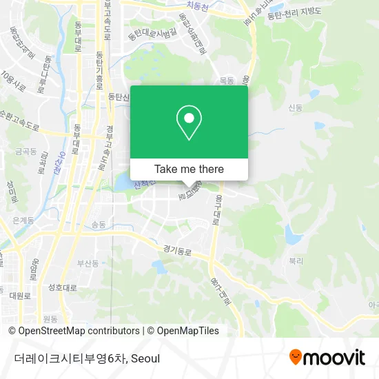 더레이크시티부영6차 map
