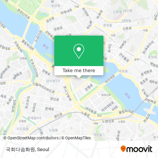 국회다솜화원 map