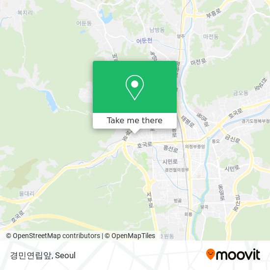 경민연립앞 map