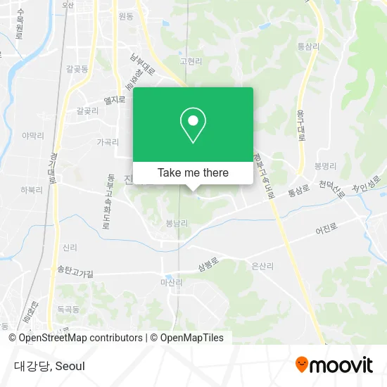 대강당 map