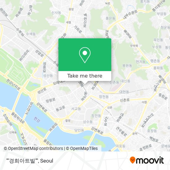 ""경희아트빌"" map