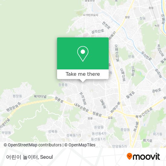 어린이 놀이터 map