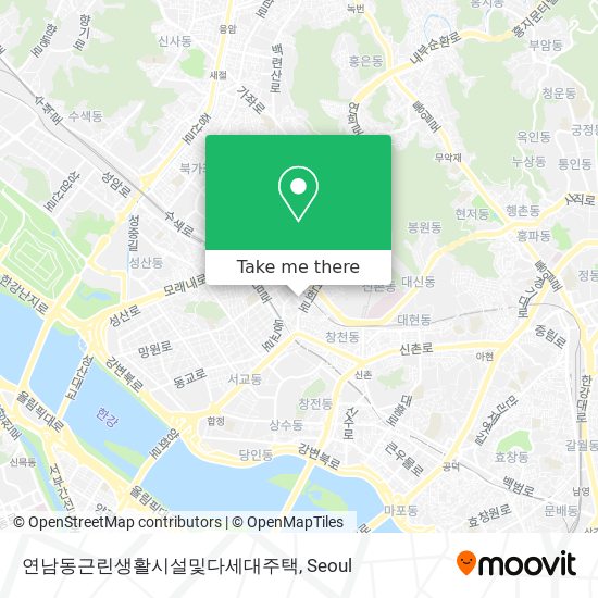 연남동근린생활시설및다세대주택 map