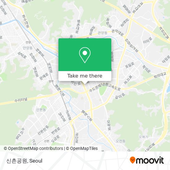 신촌공원 map