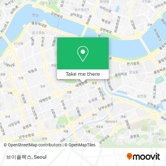 브이플렉스 map