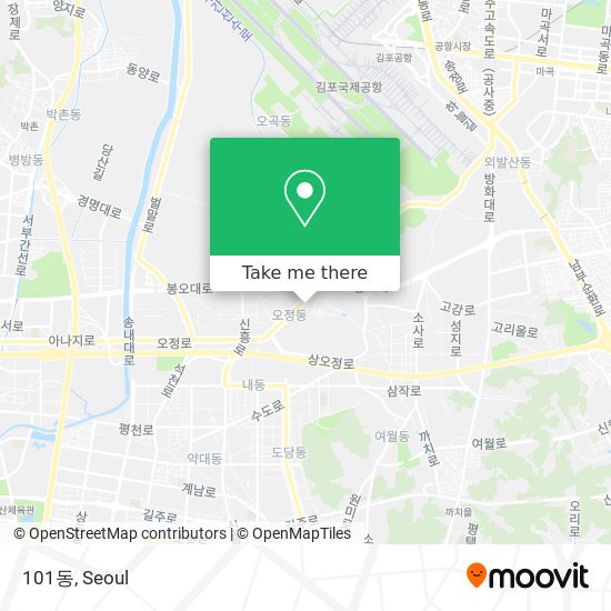 101동 map