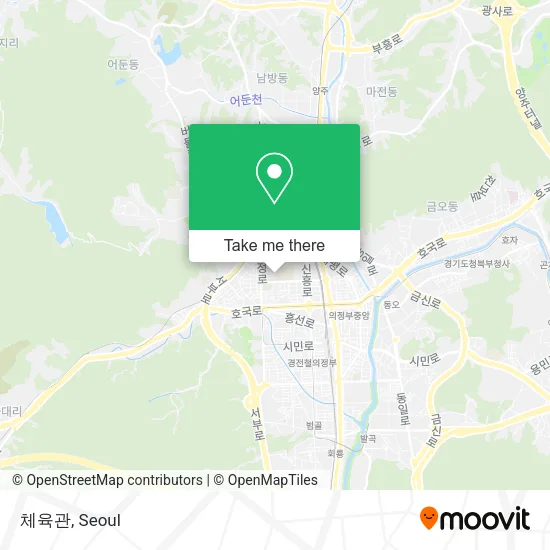 체육관 map