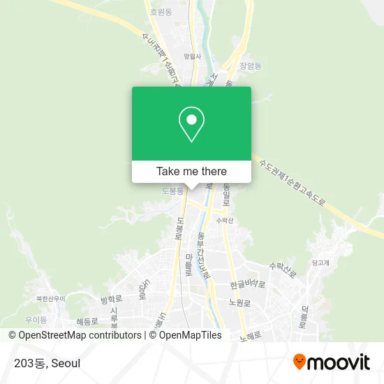203동 map