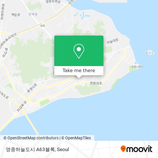 영종하늘도시 A63블록 map