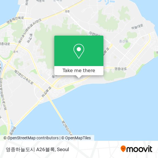 영종하늘도시 A26블록 map