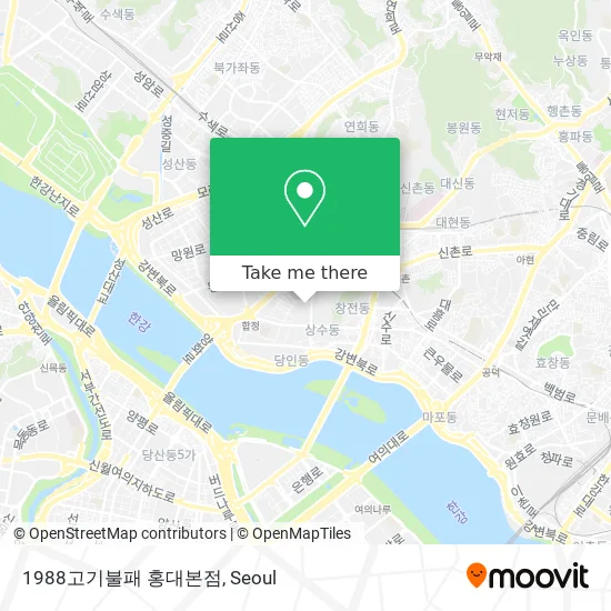 1988고기불패 홍대본점 map