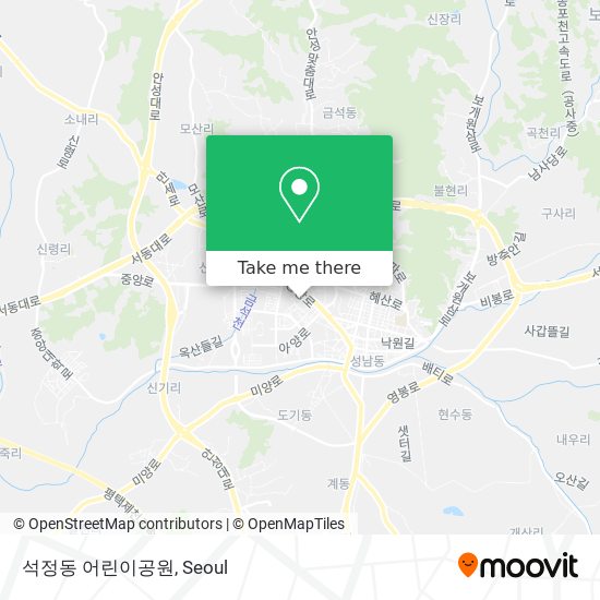 석정동 어린이공원 map