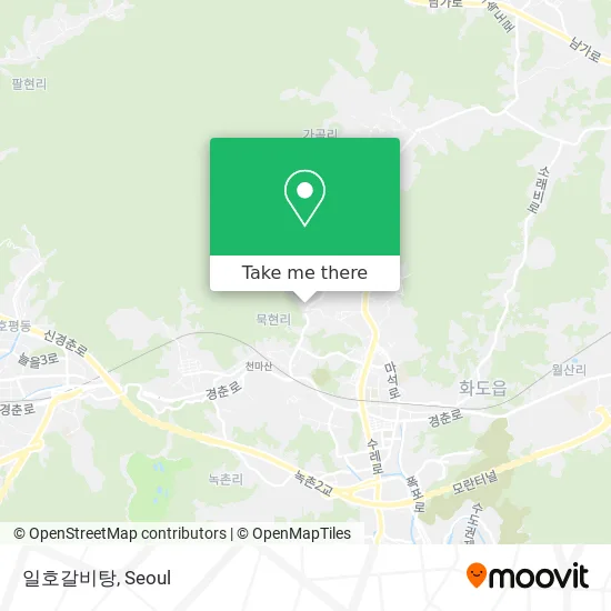 일호갈비탕 map
