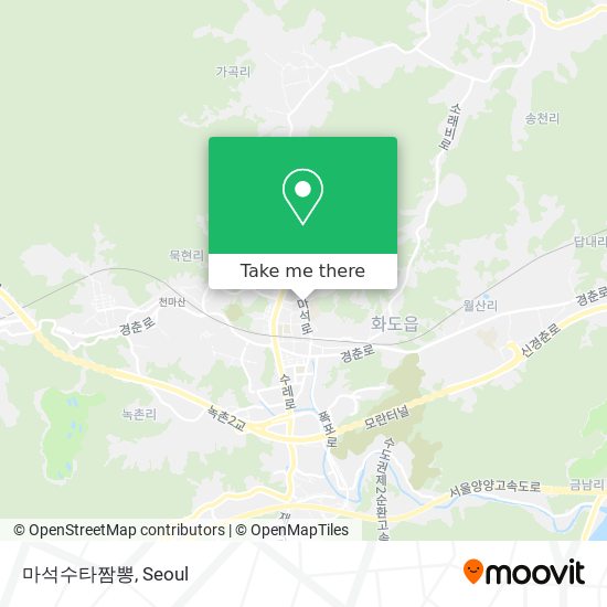 마석수타짬뽕 map