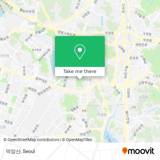 덕암산 map