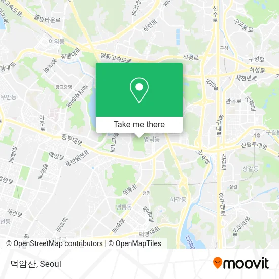 덕암산 map