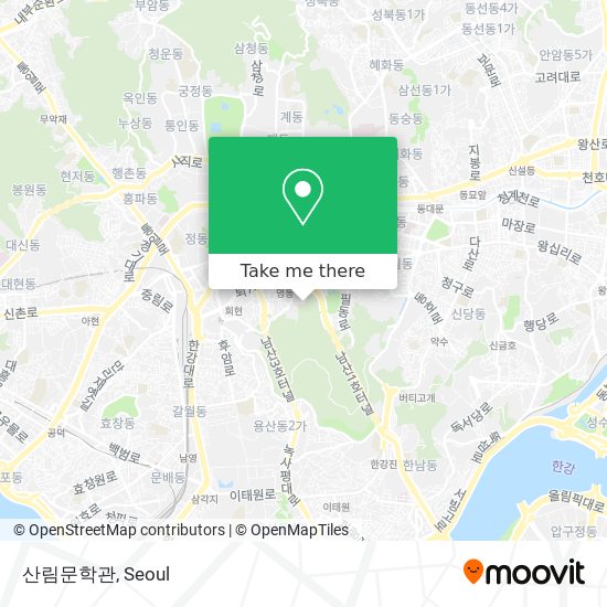산림문학관 map