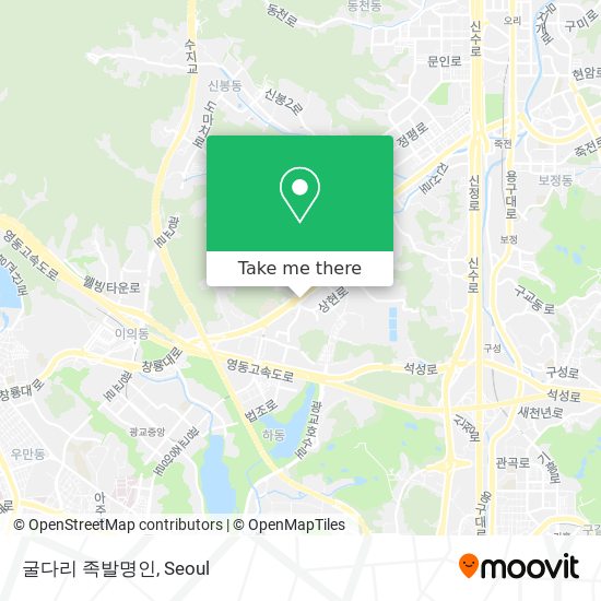 굴다리 족발명인 map