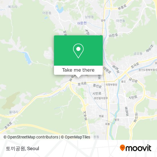 토끼공원 map