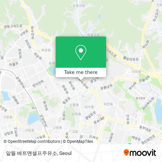 알뜰 배트맨셀프주유소 map