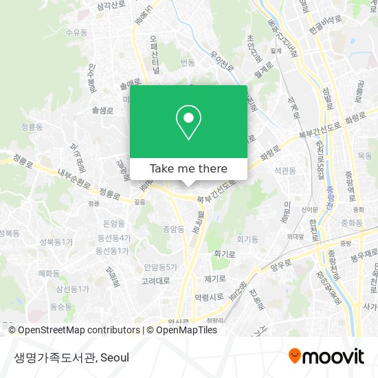 생명가족도서관 map