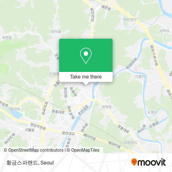 황금스파랜드 map