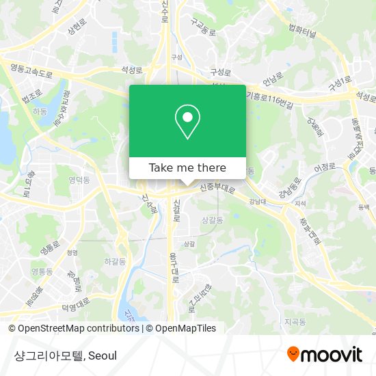 샹그리아모텔 map