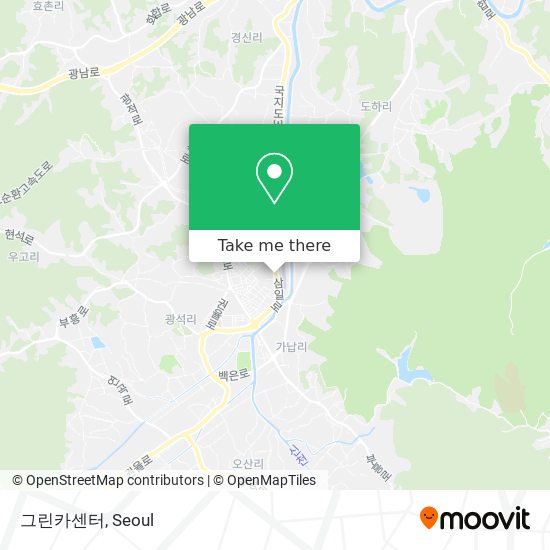 그린카센터 map